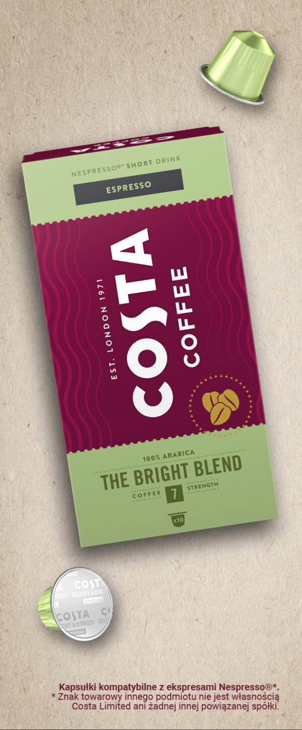 Costa Coffee The Bright Blend Espresso